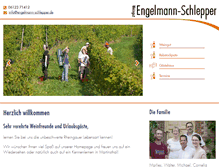 Tablet Screenshot of engelmann-schlepper.de